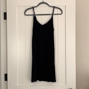 Simple Black Swing Dress from Garage